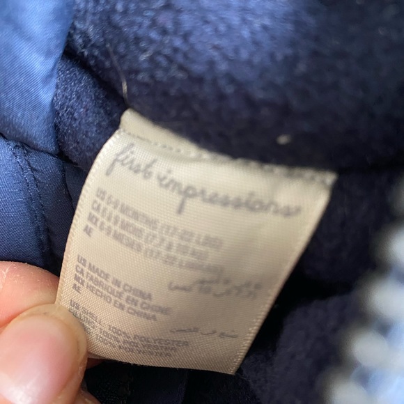 6-9 months First Impressions winter baby suit - Picture 2 of 4